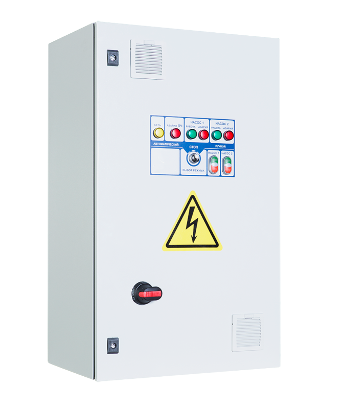 Шкафы управления насосами АЛЬФАУМ АЛМ-ШУН на 3 насоса